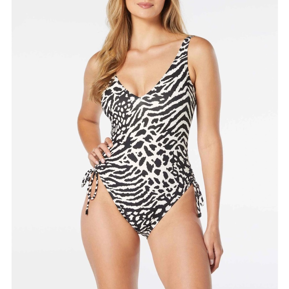 Coco Contours Stellar Bra Sized Underwire One Piece Swimsuit - Size 12/36C